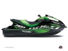 Kawasaki ULTRA 300-310 Jet-Ski Eraser Graphic Kit Green Black