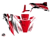 Yamaha Wolverine-R UTV Eraser Graphic Kit Red White
