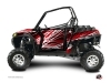 Kit Déco Portes Suicide XRW Eraser SSV Polaris RZR 570/800/900 2008-2014 Rouge Blanc