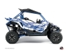 Yamaha YXZ 1000 R UTV Eraser Graphic Kit White