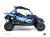 Yamaha YXZ 1000 R UTV Eraser Graphic Kit Blue