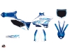 Yamaha 125 YZ Dirt Bike Eraser Graphic Kit Blue