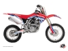 Kit Déco Moto Cross Eraser Honda 150 CRF Rouge Bleu