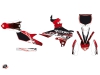 Yamaha 250 YZF Dirt Bike Eraser Graphic Kit Red White