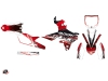 Kit Déco Moto Cross Eraser Yamaha 450 YZF Rouge Blanc