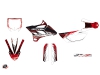 Yamaha 85 YZ Dirt Bike Eraser Graphic Kit Red White