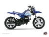 Yamaha PW 50 Dirt Bike Eraser Graphic Kit Blue