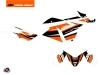 KTM 1090 Adventure R Street Bike Eskap Graphic Kit Orange White