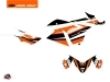 KTM 1190 Adventure Street Bike Eskap Graphic Kit Orange White