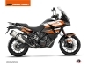 Kit Déco Moto Eskap KTM 1290 Super Adventure S Orange Blanc