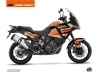 Kit Déco Moto Eskap KTM 1290 Super Adventure S Orange Sable