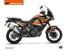 KTM 1290 Super Adventure S Street Bike Eskap Graphic Kit Orange Sand