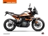 KTM 390 Adventure Street Bike Eskap Graphic Kit Orange White