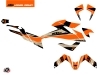 KTM 390 Adventure Street Bike Eskap Graphic Kit Orange Sand