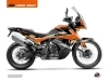 Kit Déco Moto Eskap KTM 790 Adventure Orange Sable