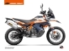 Kit Déco Moto Eskap KTM 790 Adventure R Bleu Orange