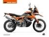 KTM 890 Adventure R Street Bike Eskap Graphic Kit Orange Sand