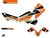 KTM 990 Adventure Street Bike Eskap Graphic Kit Orange Sand