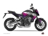 Honda CB 650 F Street Bike Essential Graphic Kit Pink Black