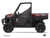 Polaris Ranger 1000 UTV Evil Graphic Kit Grey Red