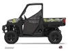 Polaris Ranger 1000 UTV Evil Graphic Kit Grey Green