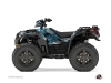 Kit Déco Quad Evil Polaris 1000 Sportsman XP Forest Gris Bleu