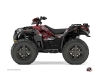 Kit Déco Quad Evil Polaris 1000 Sportsman XP Forest Gris Rouge