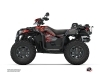 Kit Déco Quad Evil Polaris 1000 Sportsman XP S Forest Gris Rouge