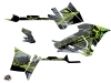 Kit Déco Quad Evil Polaris 450 Sportsman Gris Vert