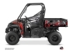 Kit Déco SSV Evil Polaris Ranger 570 FULL Gris Rouge