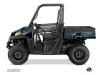 Polaris Ranger 570 UTV Evil Graphic Kit Grey Blue