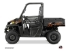 Polaris Ranger 570 UTV Evil Graphic Kit Grey Orange