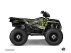 Polaris 570 Sportsman Forest ATV Evil Graphic Kit Grey Green