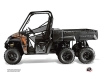 Polaris Ranger 6x6 UTV Evil Graphic Kit Grey Orange