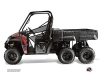 Polaris Ranger 6x6 UTV Evil Graphic Kit Grey Red