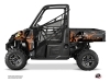 Polaris Ranger 900 XP UTV Evil Graphic Kit Grey Orange