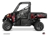 Kit Déco SSV Evil Polaris Ranger 900 XP Gris Rouge