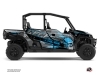 Polaris GENERAL 1000 4 doors UTV Evil Graphic Kit Grey Blue