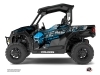 Kit Déco SSV Evil Polaris GENERAL 1000 Gris Bleu