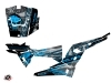 Polaris RZR 1000 UTV Evil Graphic Kit Grey Blue