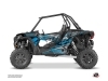 Polaris RZR 1000 Turbo UTV Evil Graphic Kit Grey Blue