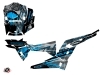 Kit Déco SSV Evil Polaris RZR 1000 Turbo Gris Bleu