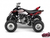 Yamaha 250 Raptor ATV Factory Graphic Kit Red