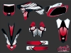 Yamaha 250 YZF Dirt Bike Factory Graphic Kit Red