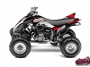 Yamaha 350 Raptor ATV Factory Graphic Kit Red