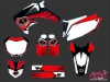 Honda 450 CRF Dirt Bike Factory Graphic Kit