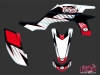 Yamaha 450 YFZ ATV Factory Graphic Kit Red