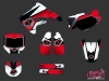 Honda 85 CR Dirt Bike Factory Graphic Kit