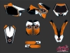 KTM 85 SX Dirt Bike Factory Graphic Kit