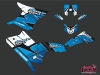 Polaris Scrambler 850-1000 XP ATV Factory Graphic Kit Blue